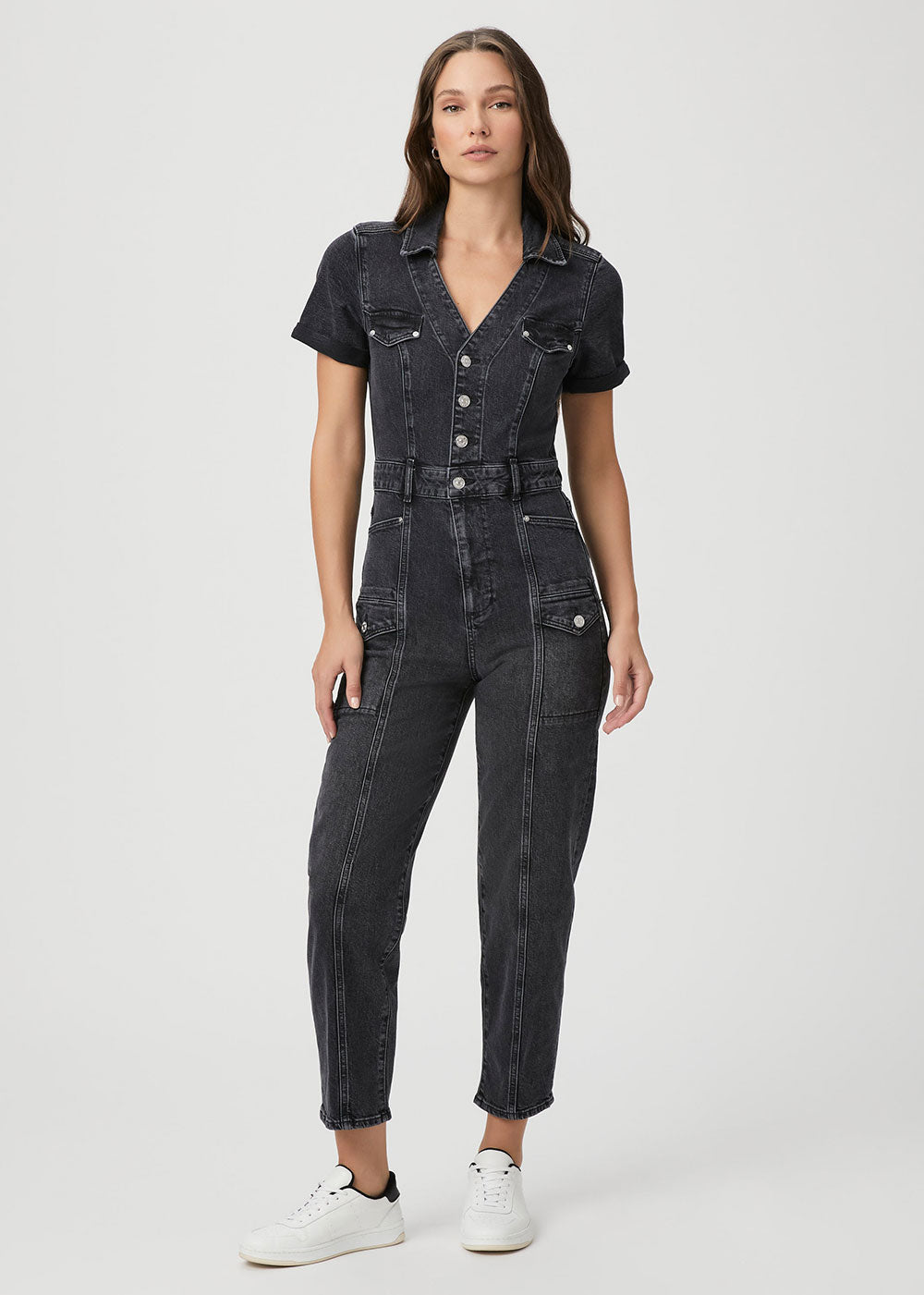 Alexis Cargo Jumpsuit - Domino Style