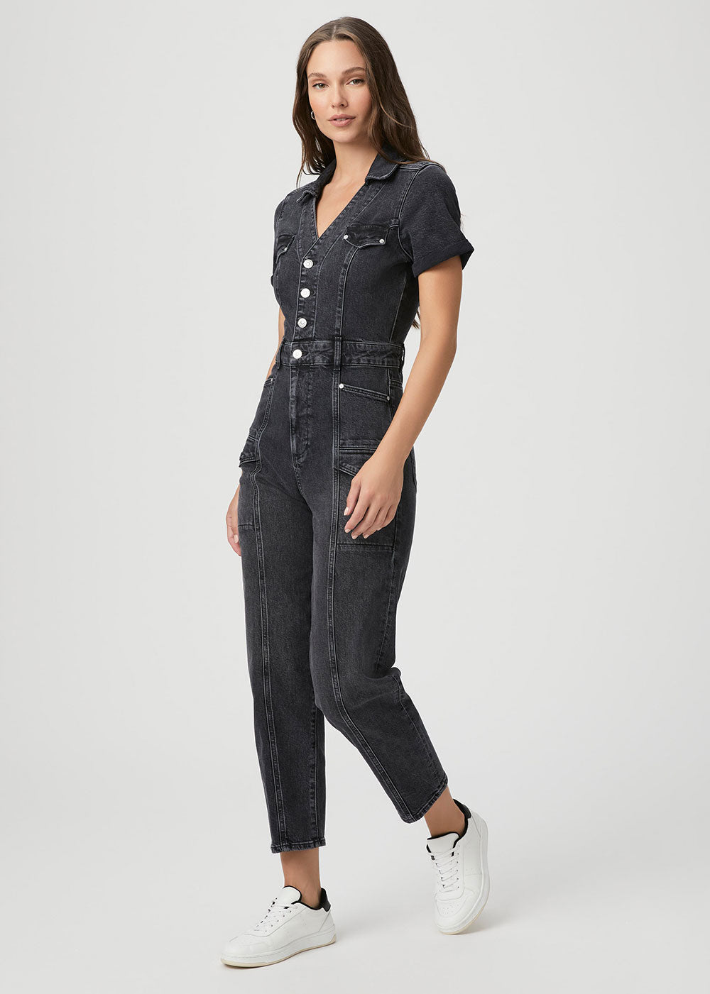 Alexis Cargo Jumpsuit - Domino Style