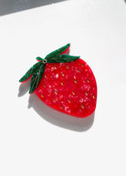 Strawberry Compact Mirror - Domino Style