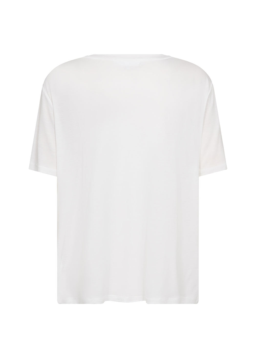 Fred 1 Round Neck T-Shirt - White - Domino Style