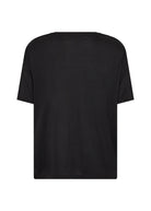 Fred 1 Round Neck T-Shirt - Black - Domino Style