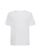 Fred 2 V-Neck T-Shirt - White - Domino Style