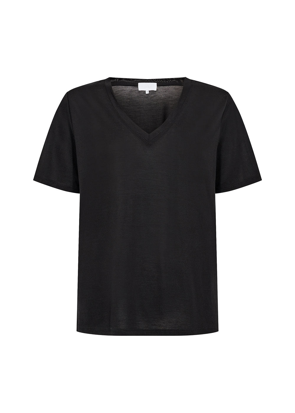 Fred 2 V-Neck T-Shirt - Black - Domino Style