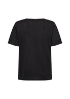 Fred 2 V-Neck T-Shirt - Black - Domino Style