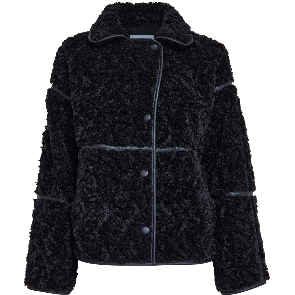 Monica Faux Fur Jacket - Domino Style