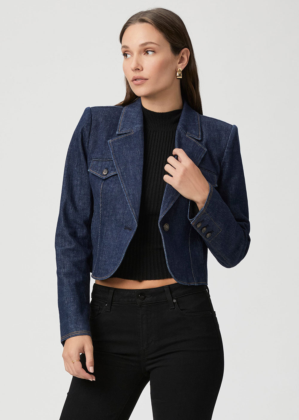 Betania Denim Blazer - Domino Style