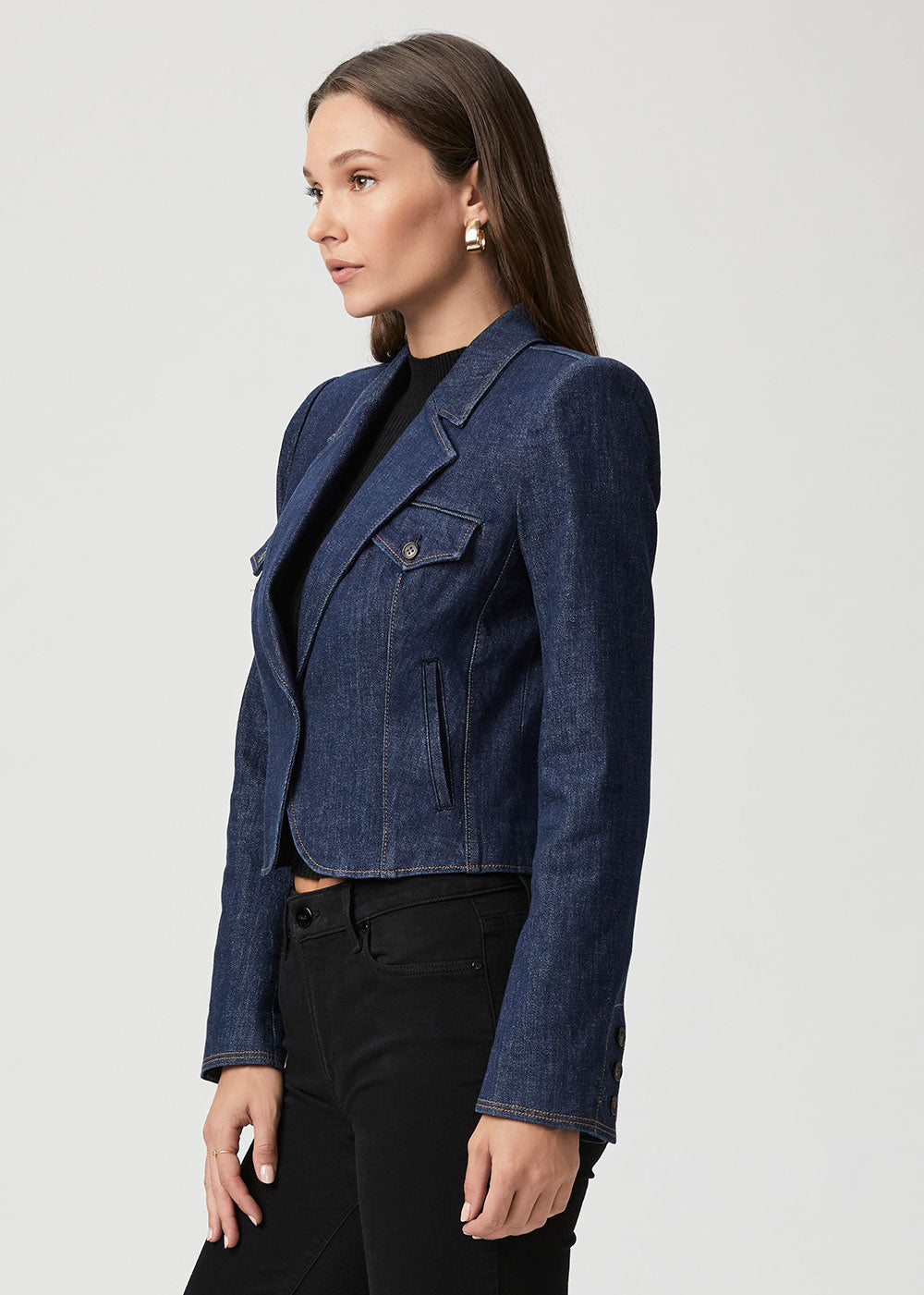 Betania Denim Blazer - Domino Style