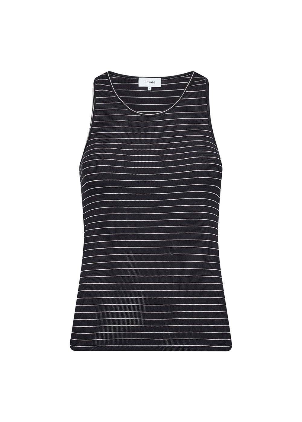 Ika 26 Top - Dark Navy Stripe - Domino Style