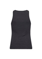 Ika 26 Top - Dark Navy Stripe - Domino Style