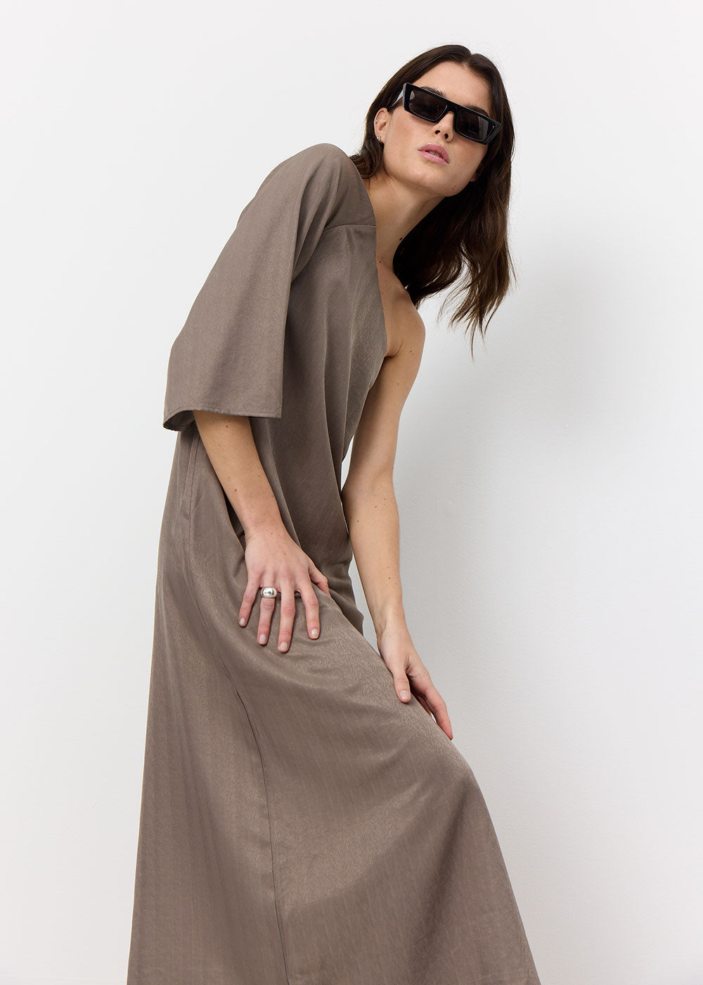 Gilda 3 Dress - Brown - Domino Style