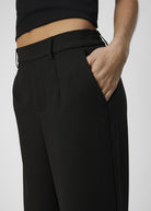 OBJLISA Trousers - Black - Domino Style