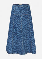 Saar Denim Skirt - Domino Style