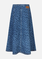 Saar Denim Skirt - Domino Style