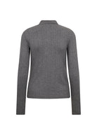 Issey 3 Blouse - Dark Grey - Domino Style