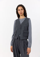 Iris 3 Waistcoat - Domino Style