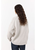 Perle 3 Pullover - Cream - Domino Style