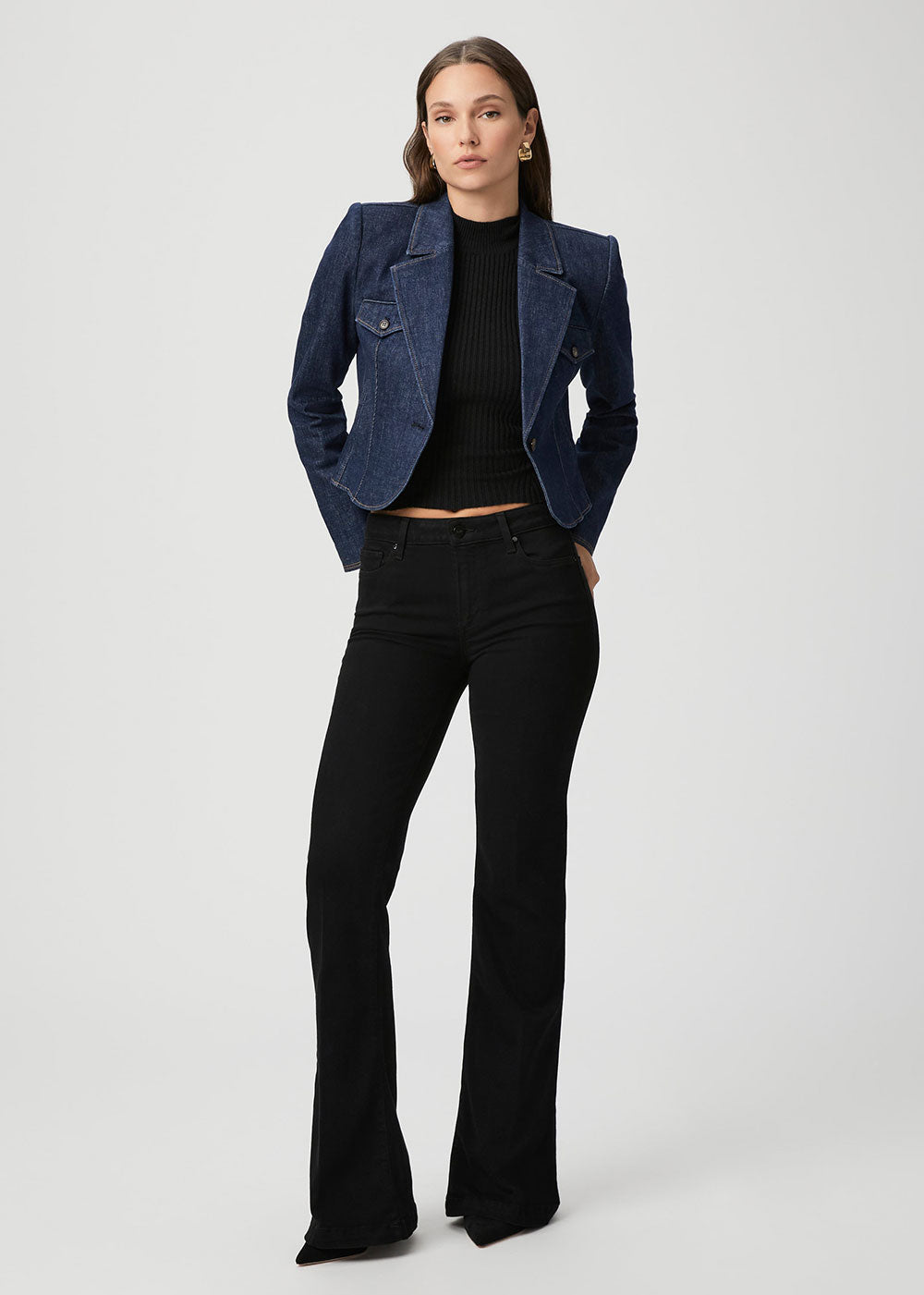 Betania Denim Blazer - Domino Style