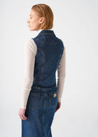 Embroidered Mia Waistcoat - Domino Style