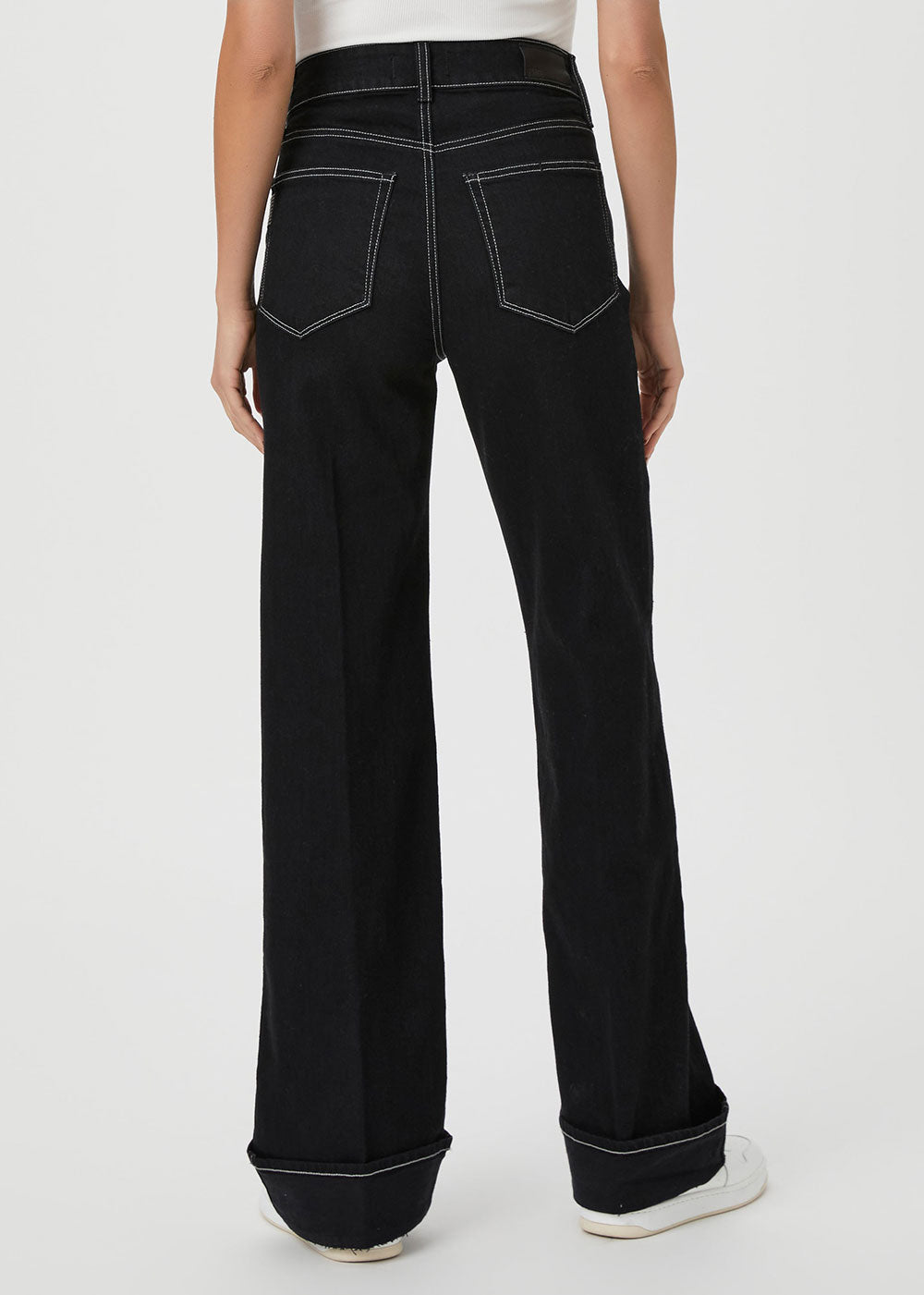 Sasha 32" Wide Leg Jeans - Domino Style