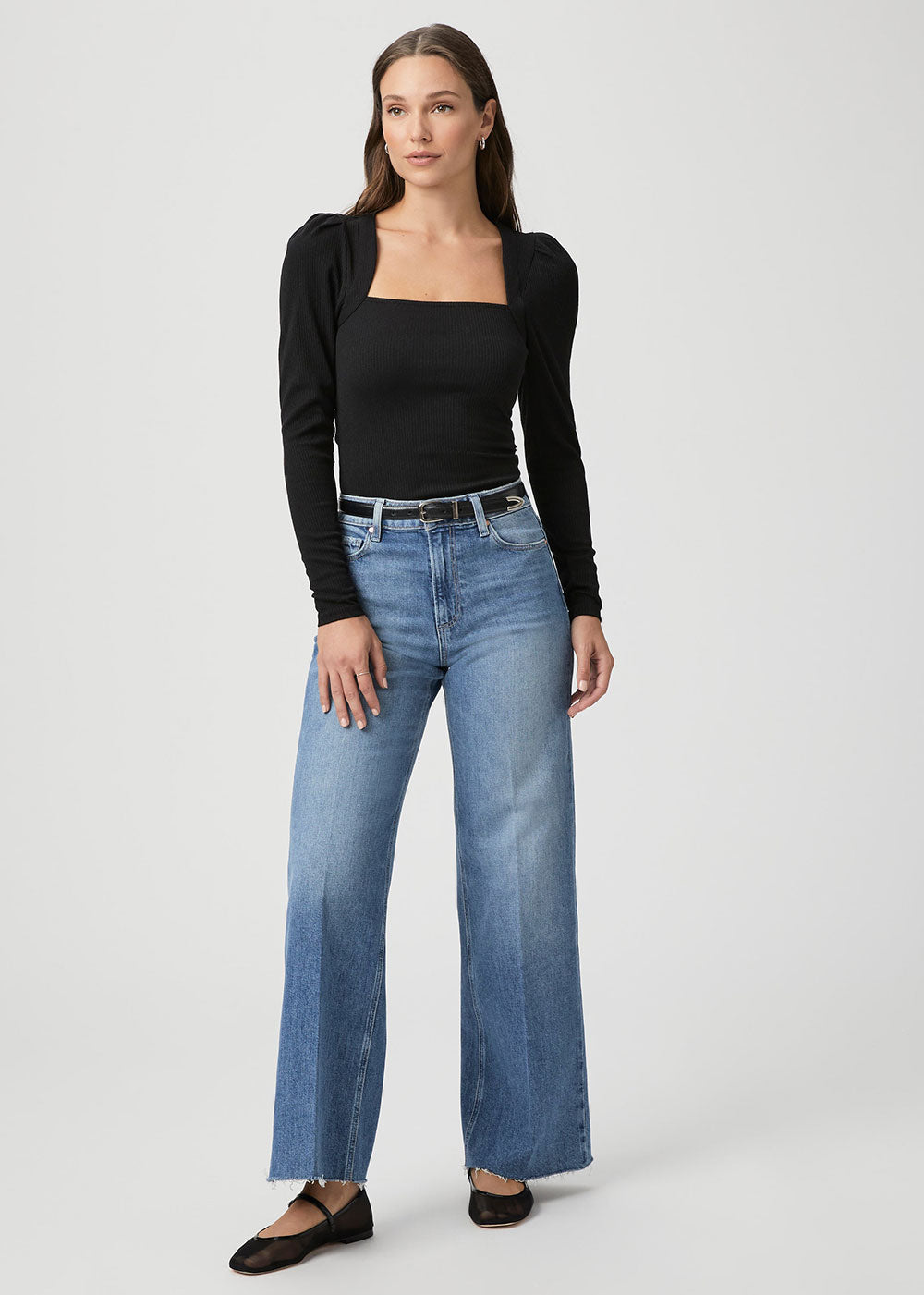 Anessa 31" Wide Leg Jean - Archives - Domino Style