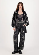 Bailey Track Pants - Black Magic - Domino Style