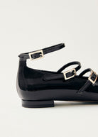 Luke Onix Ballet Flats - Black - Domino Style