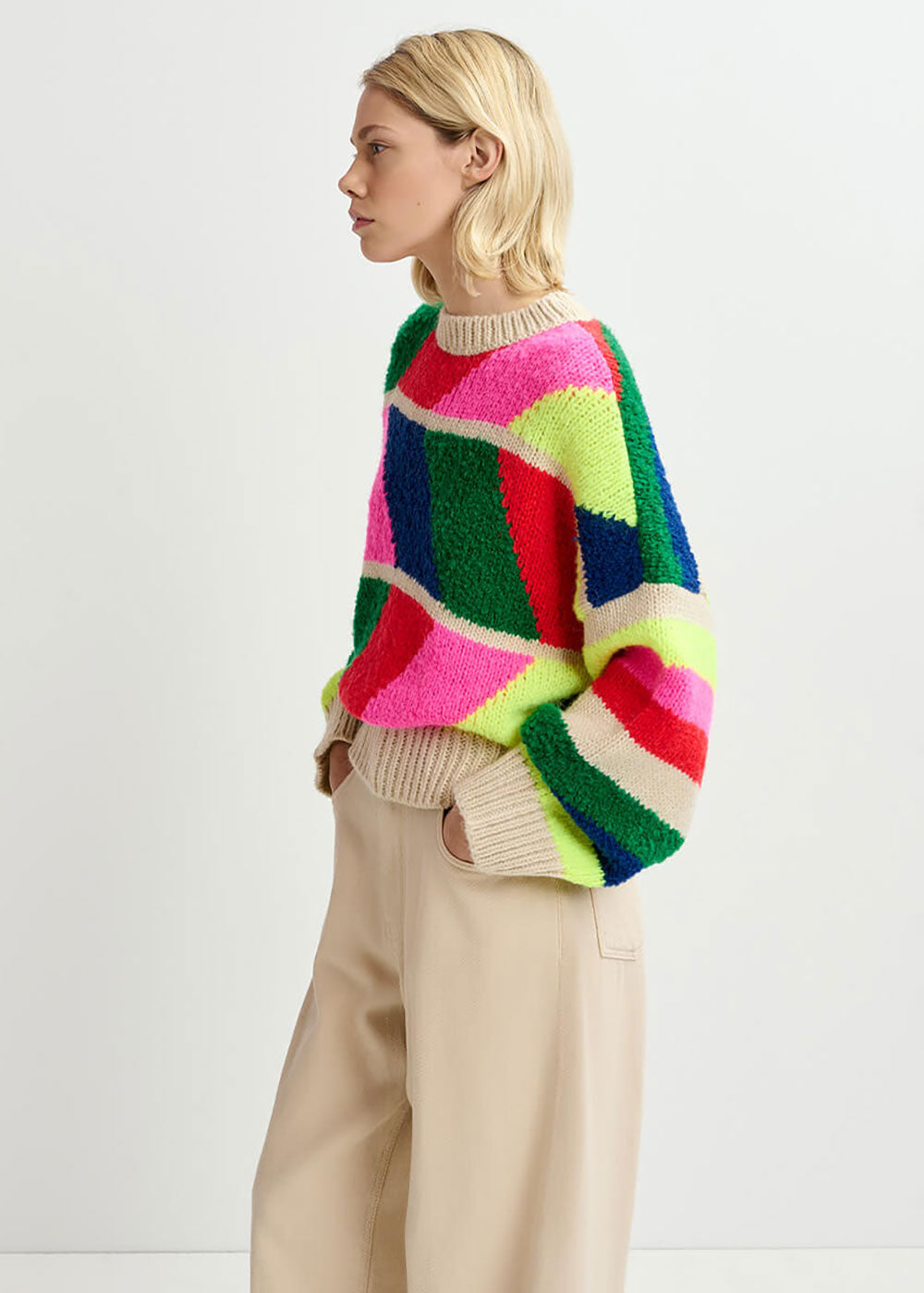 Gradation Sweater - Domino Style