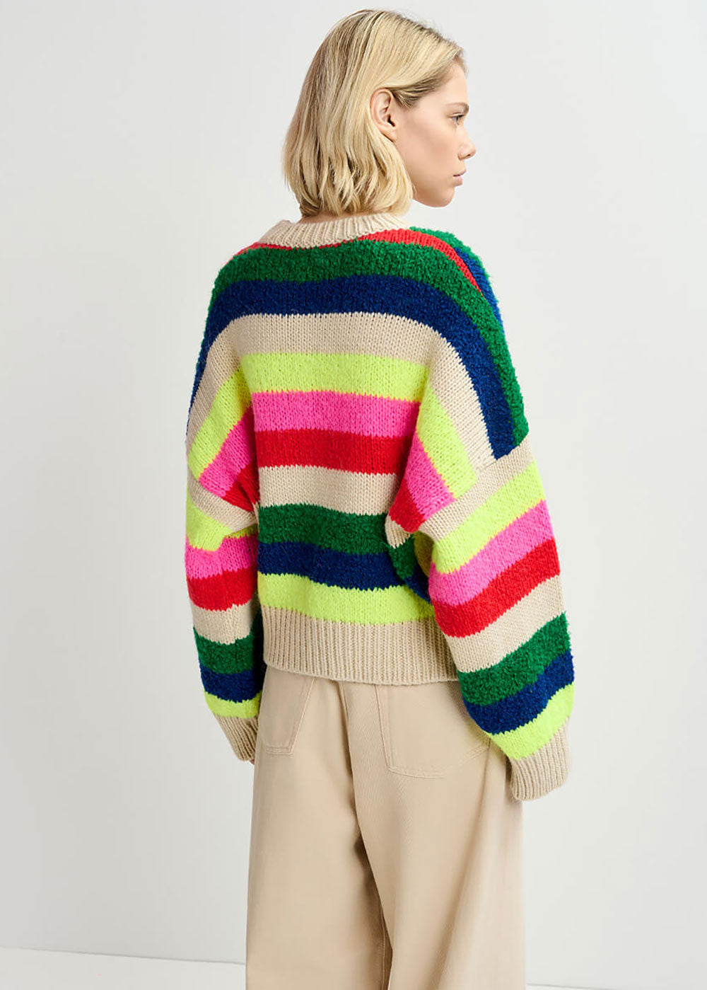 Gradation Sweater - Domino Style