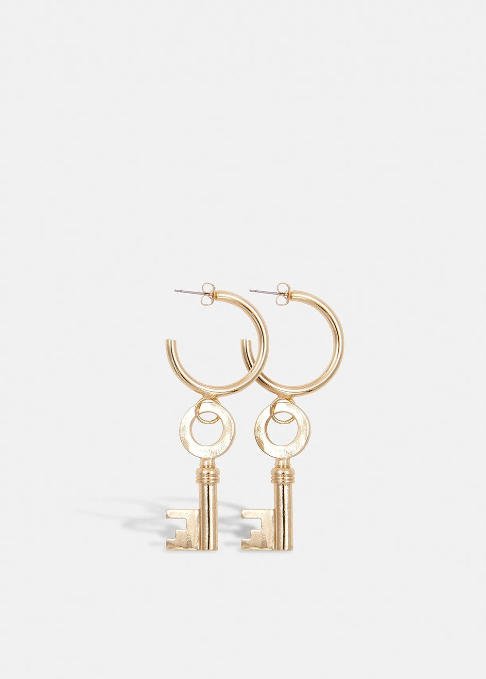 Gentry Key Earrings - Domino Style