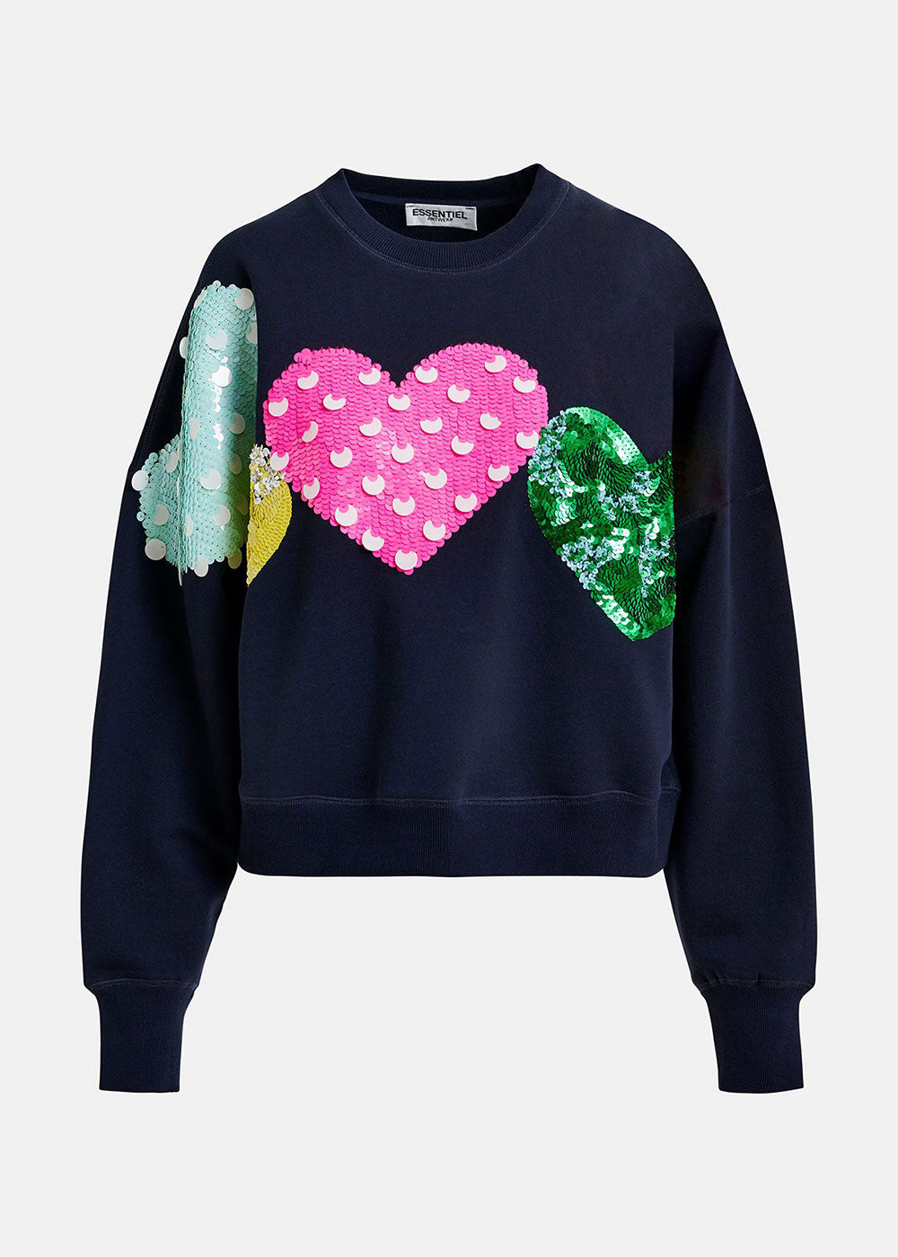 Hacoeur Sequin Sweatshirt - Domino Style