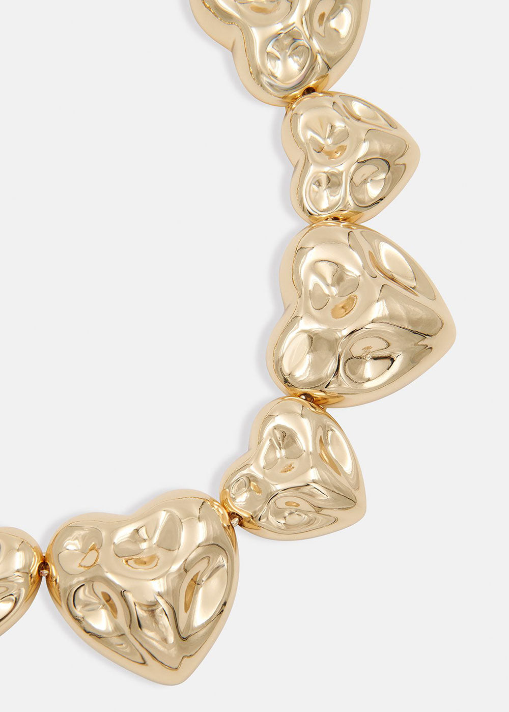 Halicia Heart Necklace - Domino Style