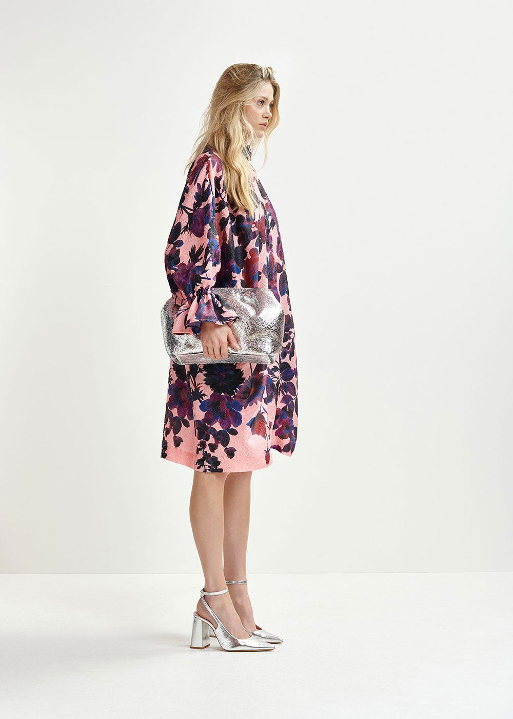 Heir Floral Dress - Domino Style