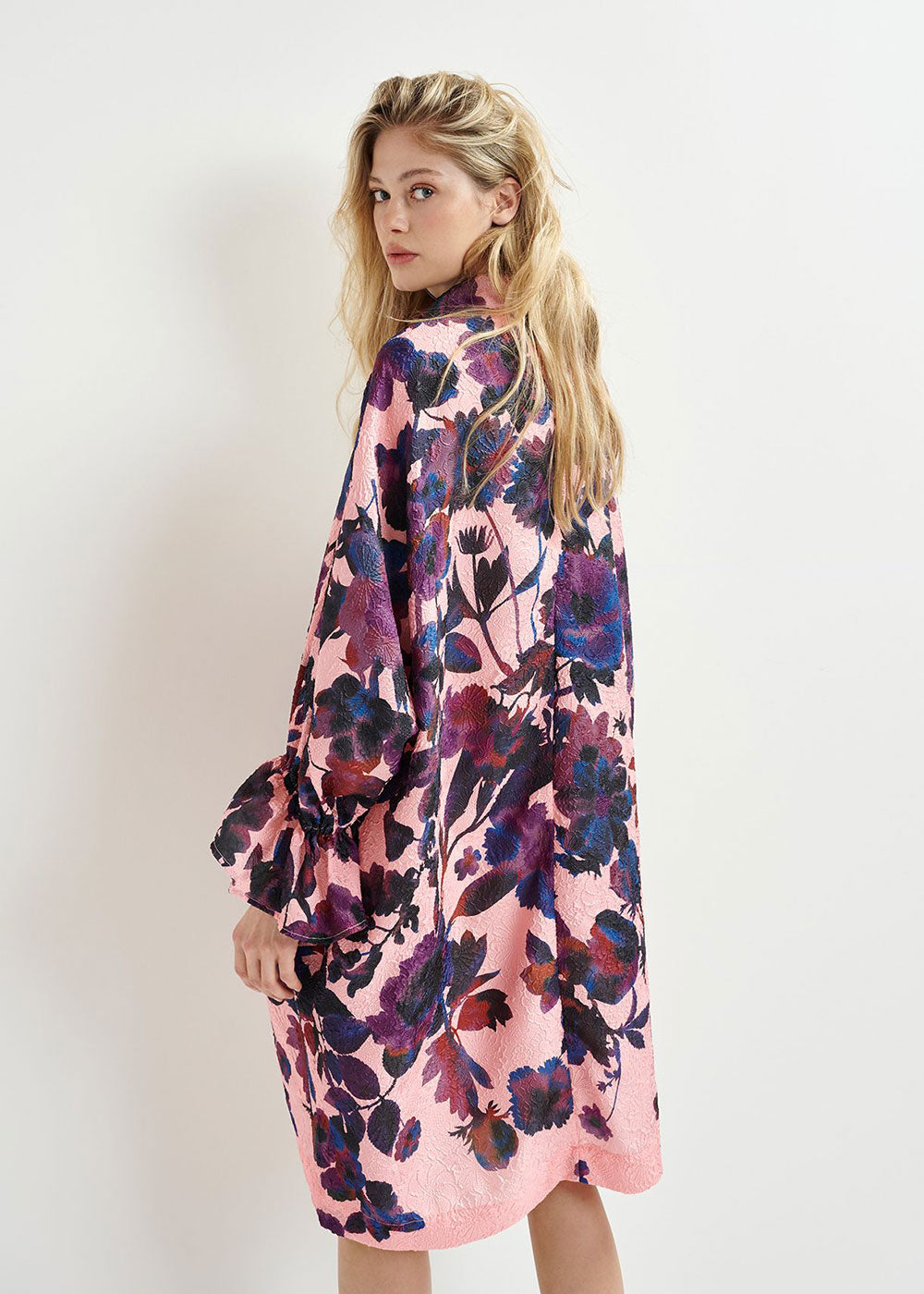 Heir Floral Dress - Domino Style