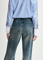 Held Pearl Embelished Jeans - Domino Style