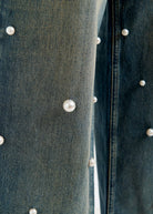 Held Pearl Embelished Jeans - Domino Style