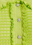 Hemirates Polo Top - Lime - Domino Style