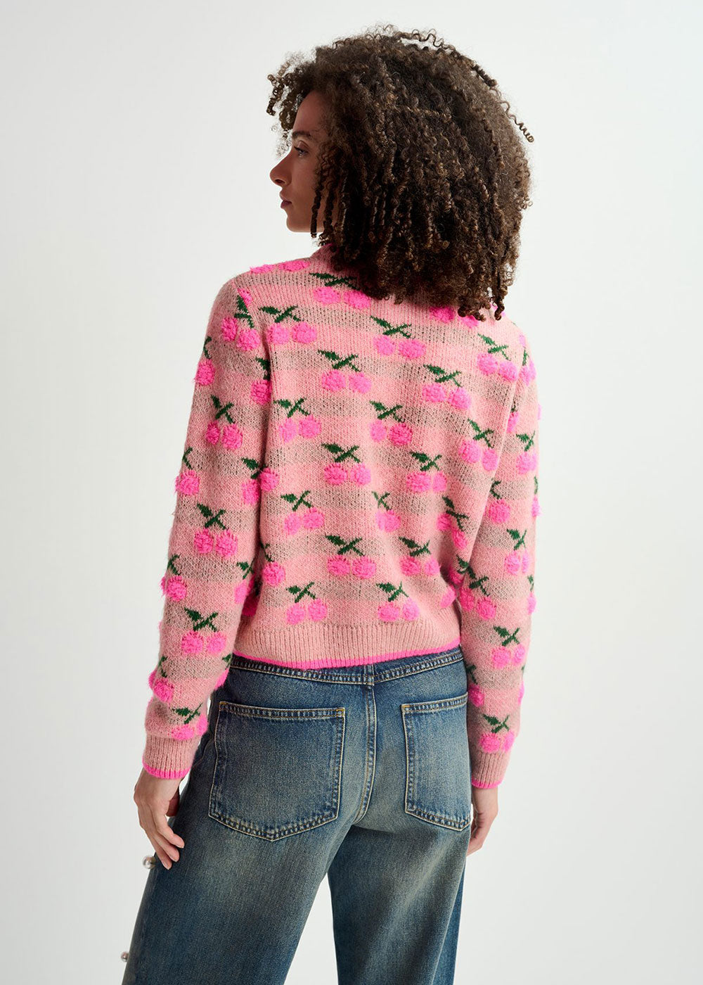 Hiroyal Sweater - Pink - Domino Style