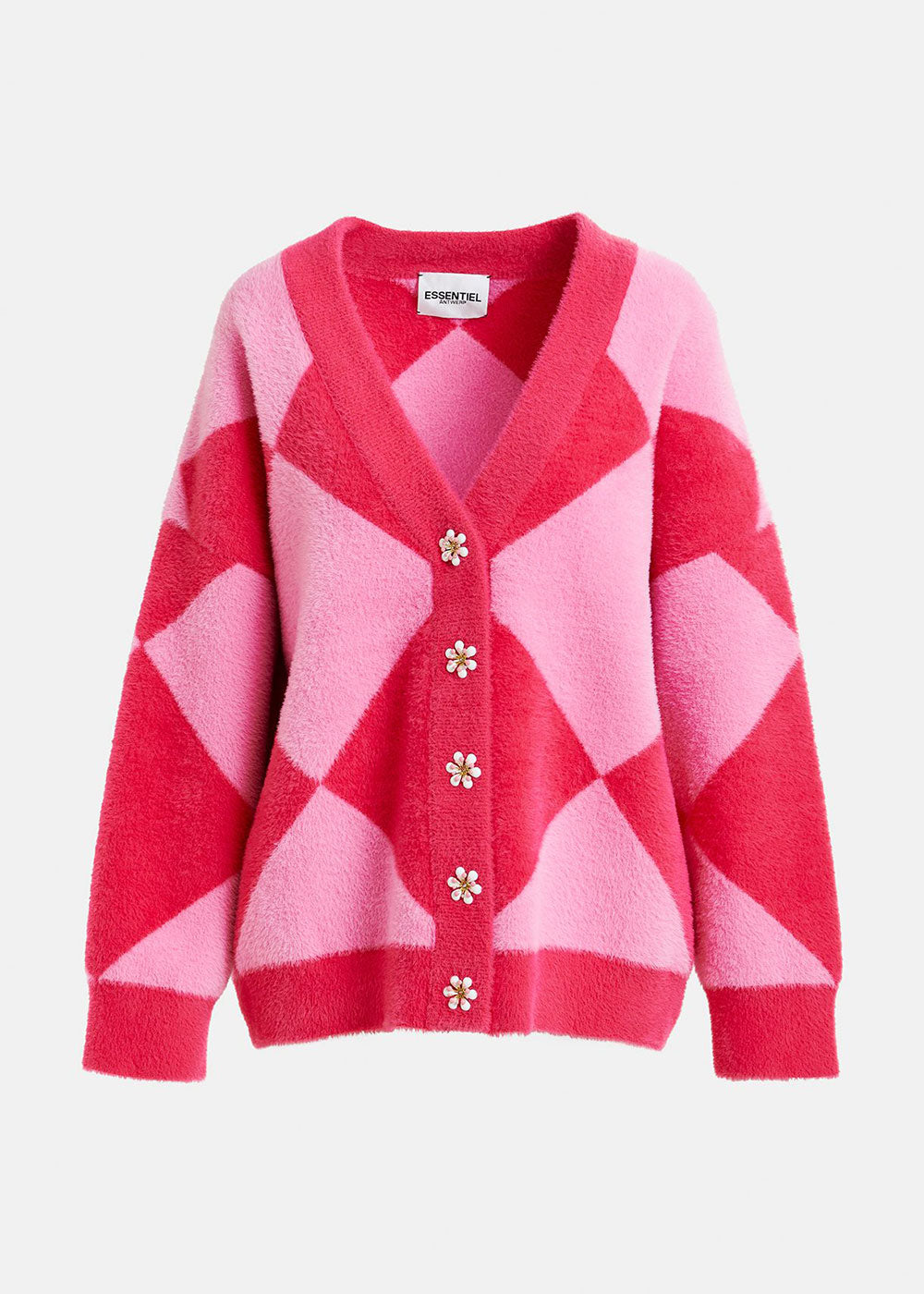 How Cardigan - Pink - Domino Style