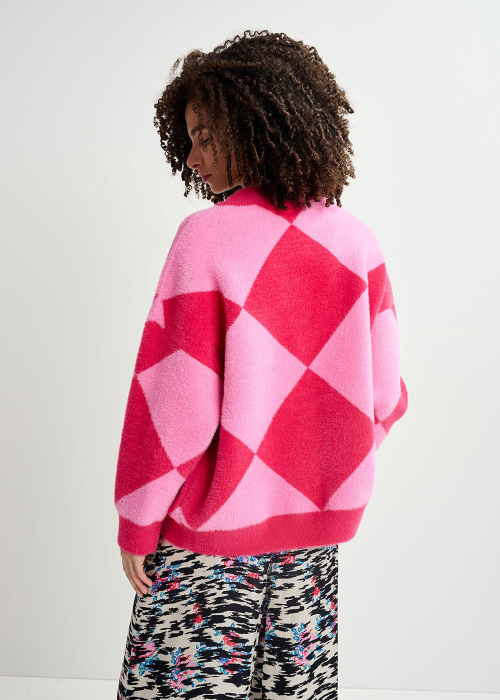 How Cardigan - Pink - Domino Style