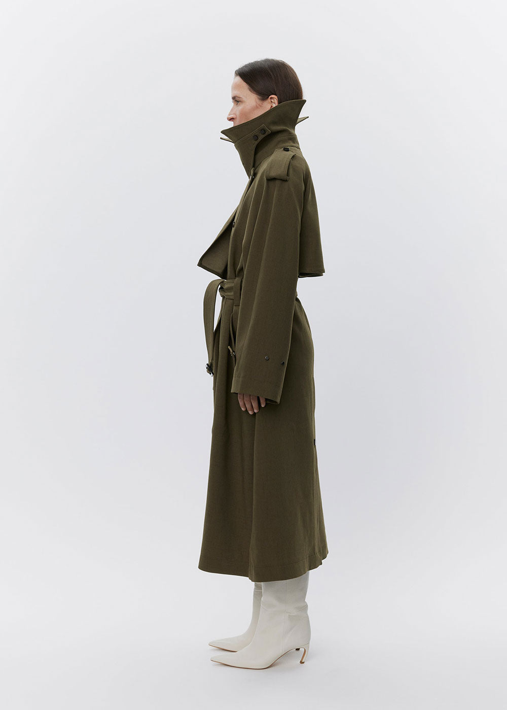 Lynn Heavy Coat - Domino Style