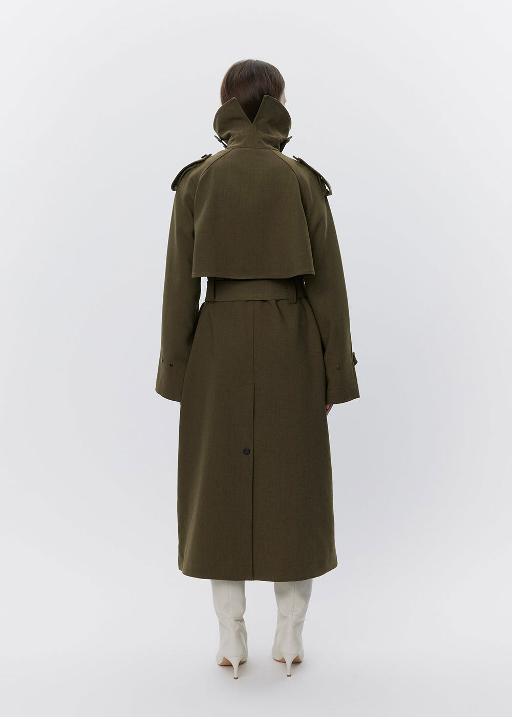 Lynn Heavy Coat - Domino Style