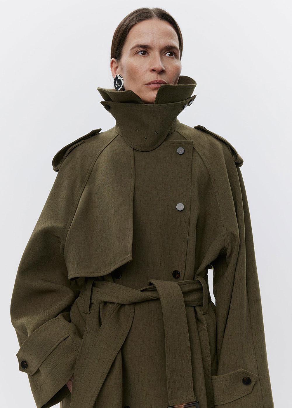 Lynn Heavy Coat - Domino Style