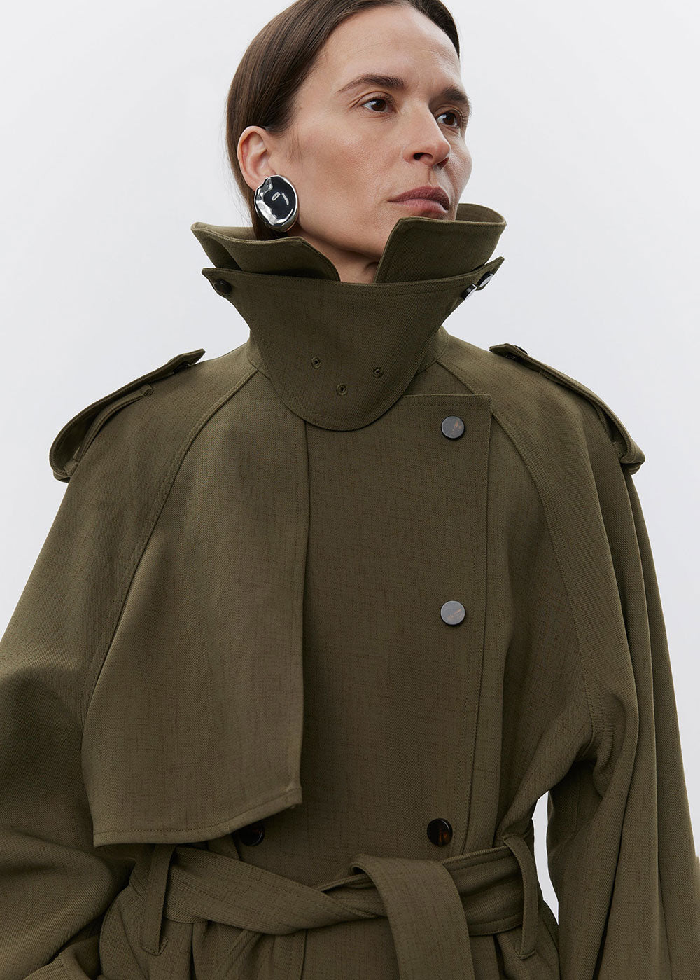 Lynn Heavy Coat - Domino Style