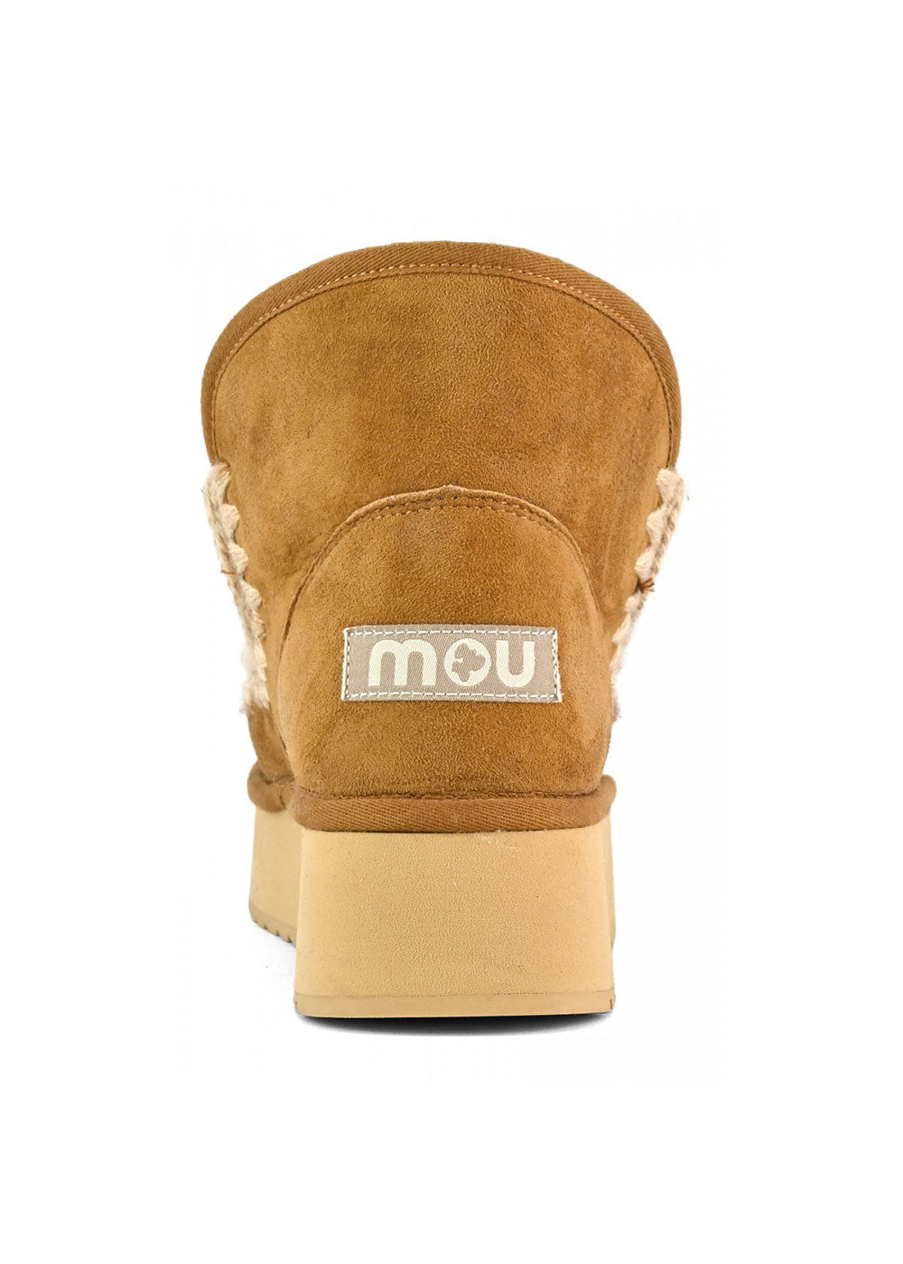 Mini Eskimo Platform Boots - Cognac - Domino Style