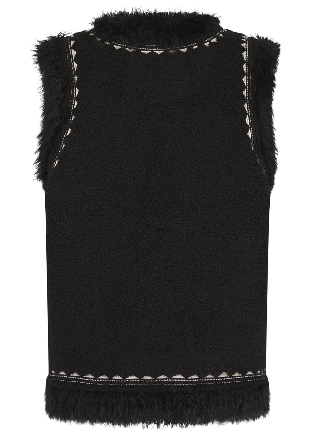 Dannika Gilet - Black - Domino Style