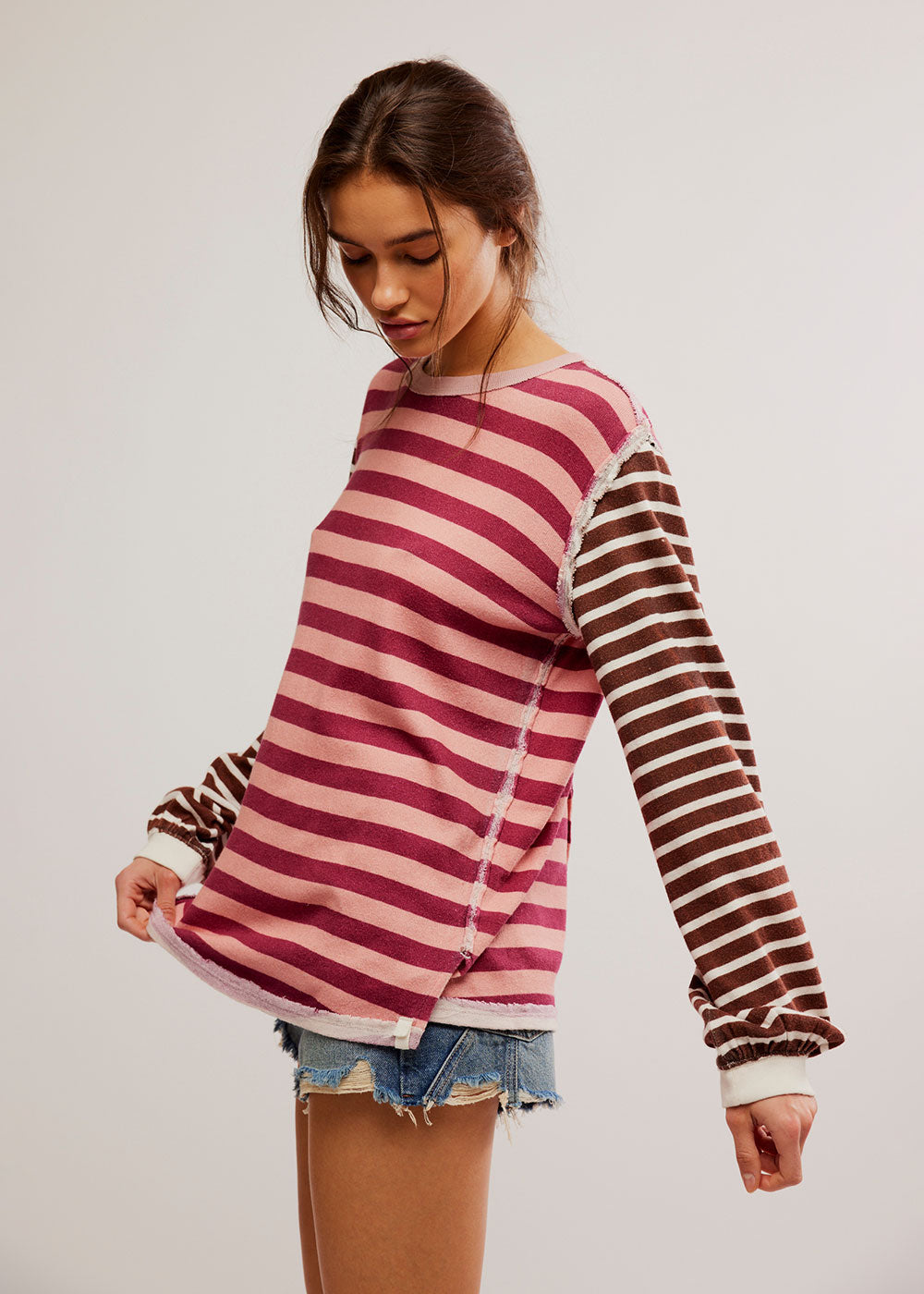 Sawyer Stripe Tee - Domino Style