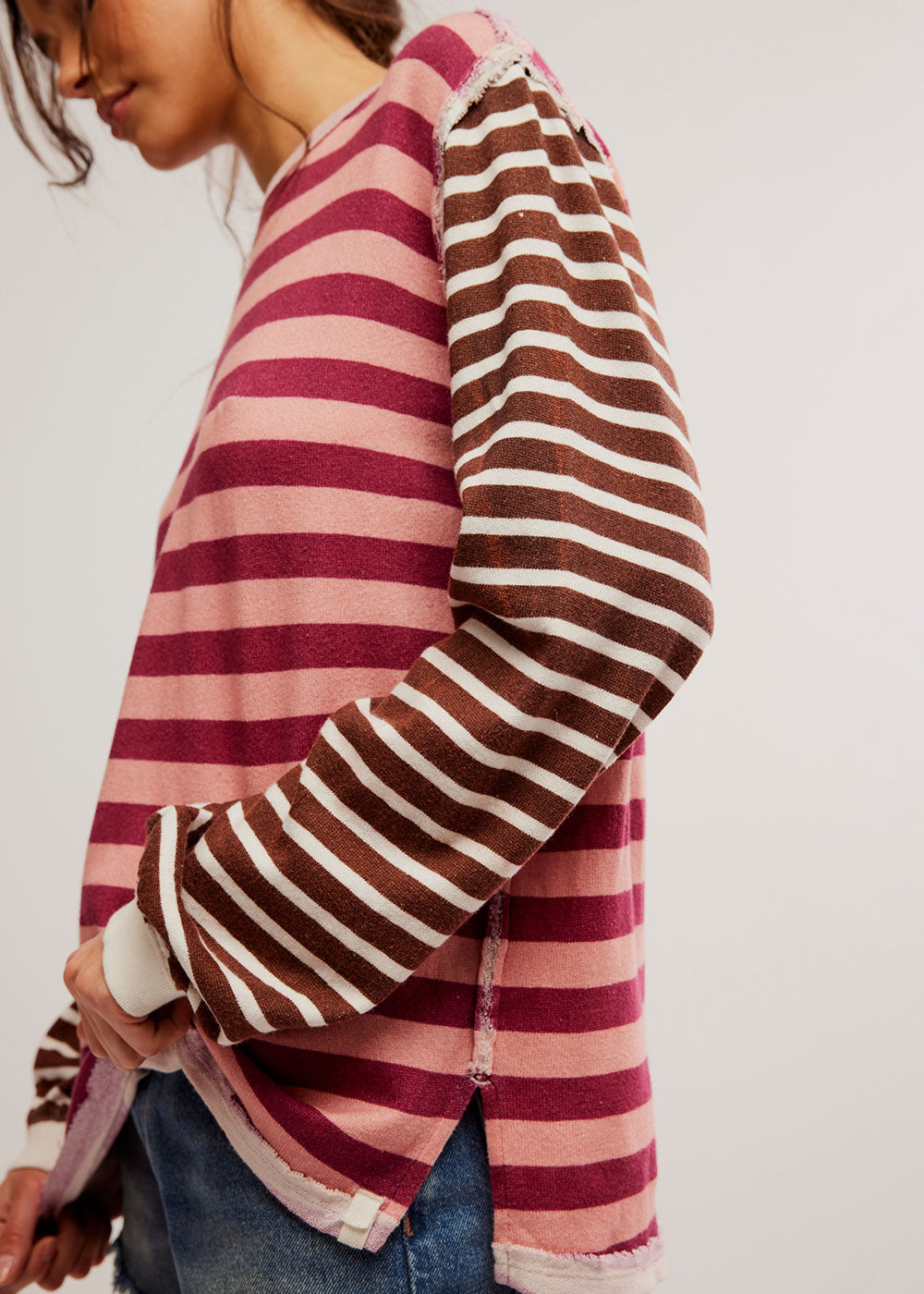 Sawyer Stripe Tee - Domino Style