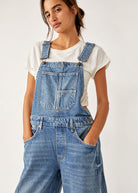 Good Luck Barrel Dungarees - Ultra Light Beam - Domino Style