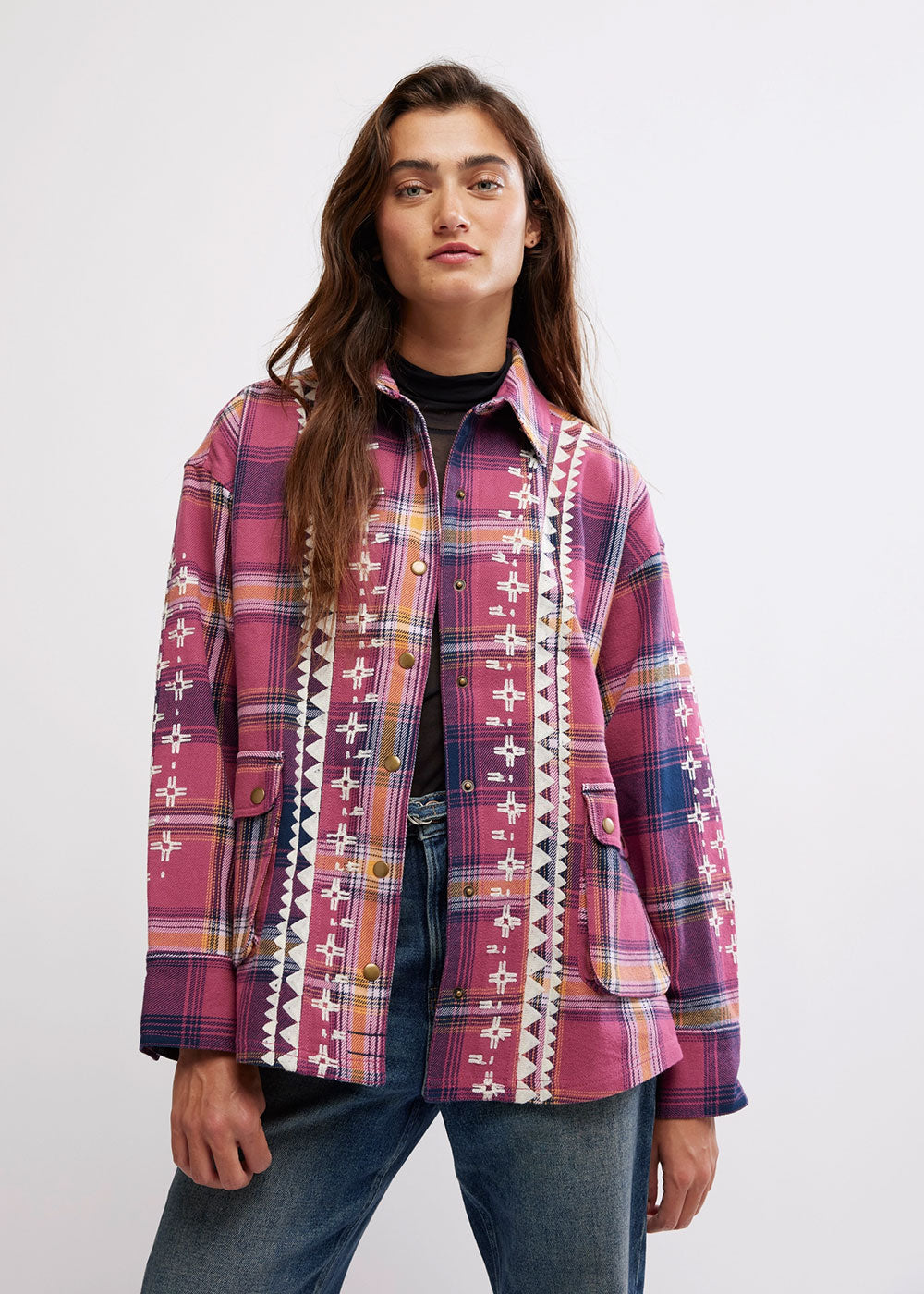 Nordic Chill Shirt Jacket - Domino Style