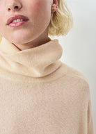 Raxow Turtleneck Jumper - Nude - Domino Style